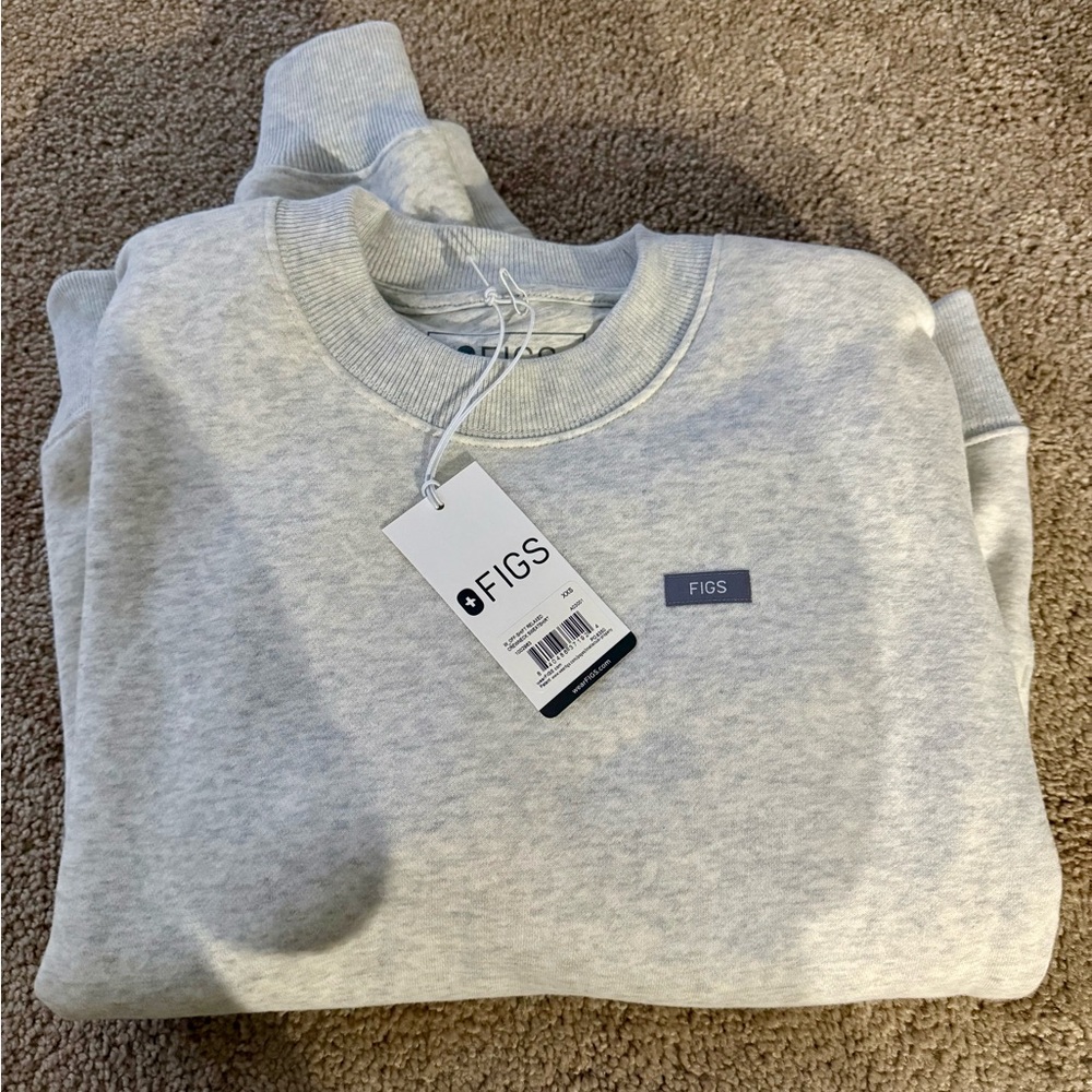 FIGS Off Shift Relaxed Crewneck Sweatshirt